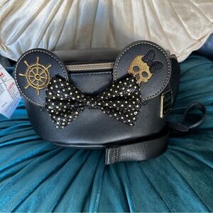 Disney Minnie Mouse Pirates of the Caribbean Loungefly Fanny Pack/Belt Bag: NWT